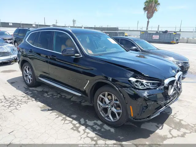 5UX53DP09R9V34759 — 2024 BMW X3 XDRIVE30I, Передняя часть (Front End), фото до ремонта