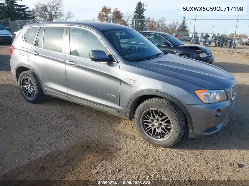 2012 BMW X3 xDrive28I VIN 5UXWX5C59CL717198 фото 2