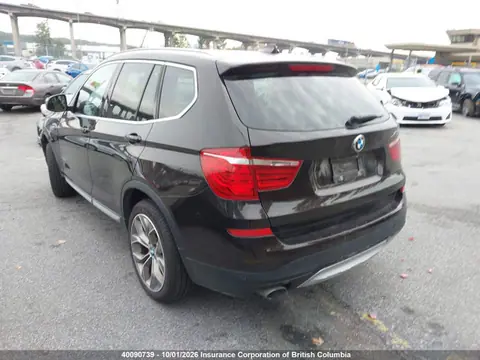 2016 BMW X3 VIN 5UXWY3C50G0N87014 фото 3