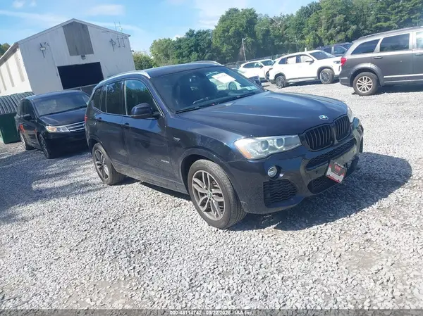 5UXWX7C53G0S17282 — 2016 BMW X3, Передняя часть слева (Left Front), фото до ремонта