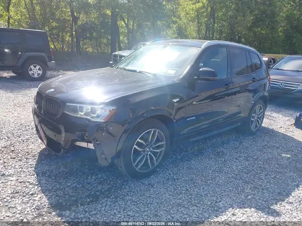 5UXWX7C53G0S17282 — 2016 BMW X3, фото 2 с аукциона IAAI, Передняя часть слева