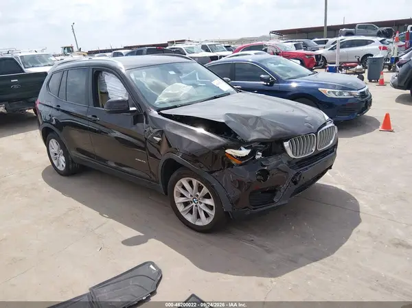 5UXWX9C57G0D83058 — 2016 BMW X3, Передняя часть (Front End), фото до ремонта