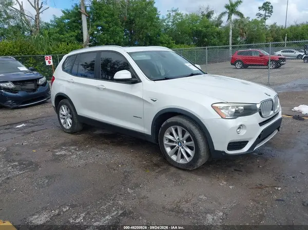 5UXWX9C57G0D71721 — 2016 BMW X3, Левый бок (Left Side), фото до ремонта