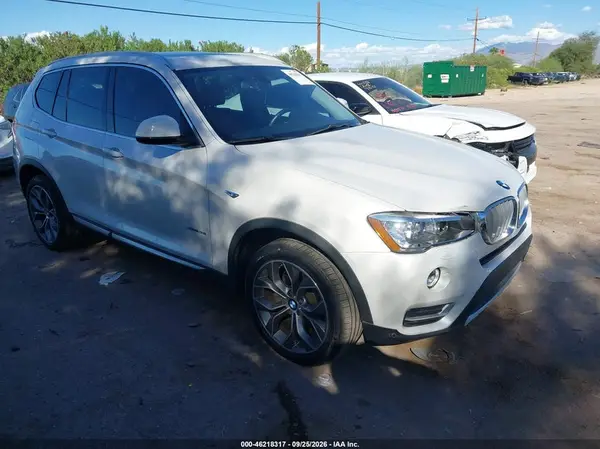 5UXWX9C50G0D79403 — 2016 BMW X3, Передняя часть (Front End), фото до ремонта