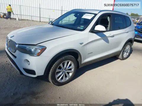 2016 BMW X3 xDrive28I VIN 5UXWX9C53G0D75717 фото 3