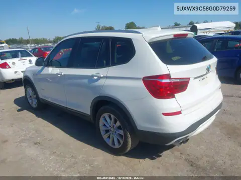 5UXWX9C58G0D79259 — 2016 BMW X3, фото 3 с аукциона IAAI, Изъят кредитором