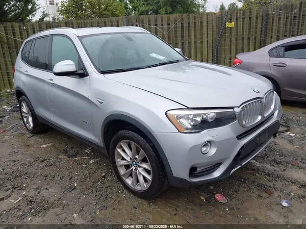 5UXWZ7C37H0X39990 — 2017 BMW X3, Задняя часть (Rear), фото до ремонта