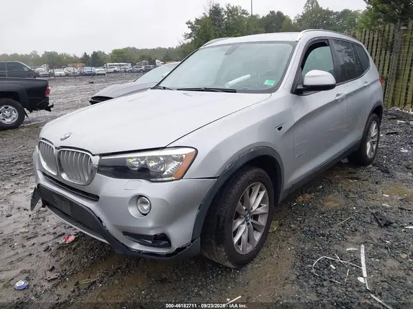 5UXWZ7C37H0X39990 — 2017 BMW X3, фото 2 с аукциона IAAI, Задняя часть