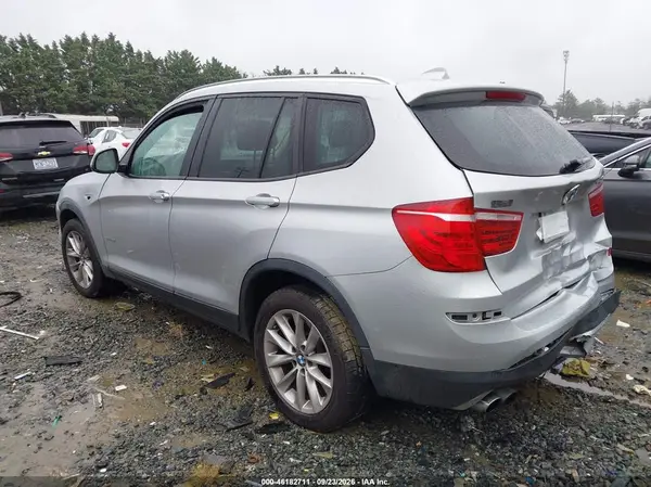 5UXWZ7C37H0X39990 — 2017 BMW X3, фото 3 с аукциона IAAI, Задняя часть
