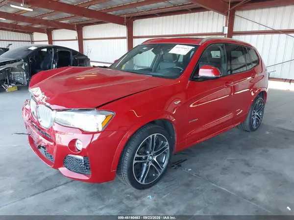5UXWX9C3XH0W74019 — 2017 BMW X3, фото 2 с аукциона IAAI, Передняя часть справа