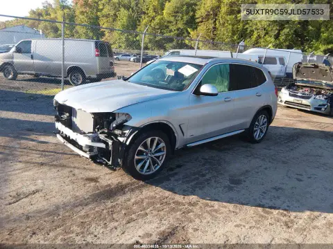 2018 BMW X3 xDrive30I VIN 5UXTR9C59JLD57533 фото 3
