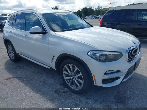 5UXTR7C58KLE96364 — 2019 BMW X3, Задняя часть (Rear), фото до ремонта