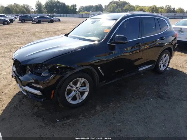5UXTR7C5XKLF24438 — 2019 BMW X3, фото 2 с аукциона IAAI 14.10.2026, Передняя часть