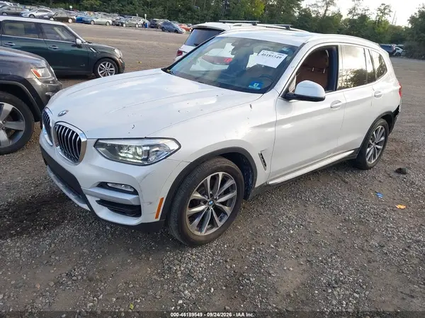 5UXTR7C53KLF32333 — 2019 BMW X3, фото 2 с аукциона IAAI, Передняя часть