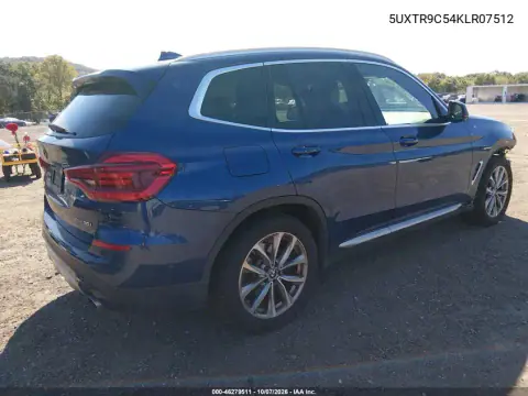 2019 BMW X3 xDrive30I VIN 5UXTR9C54KLR07512 фото 5