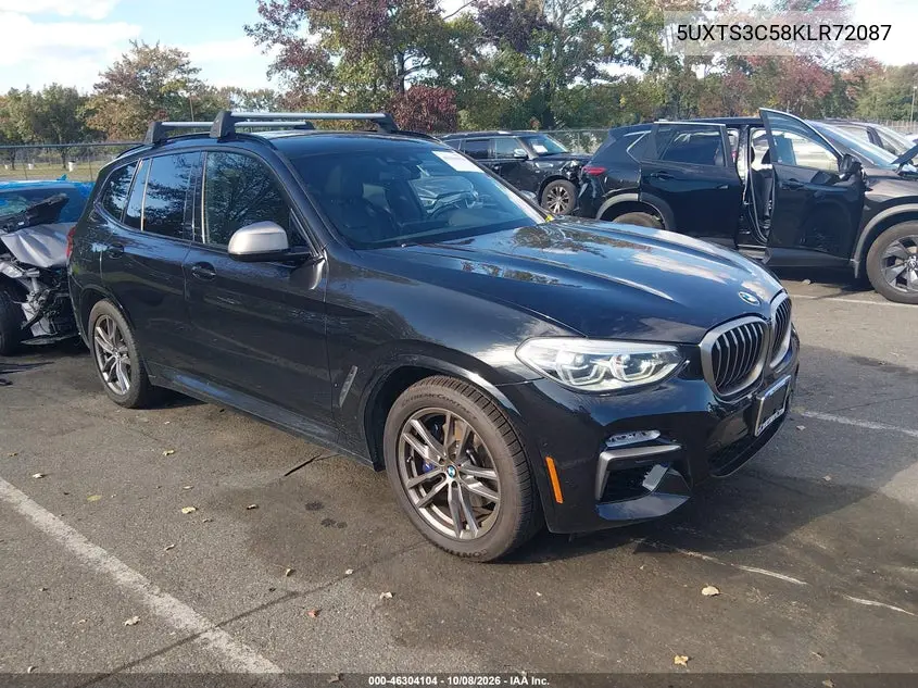 2019 BMW X3 M40I VIN 5UXTS3C58KLR72087 фото 2