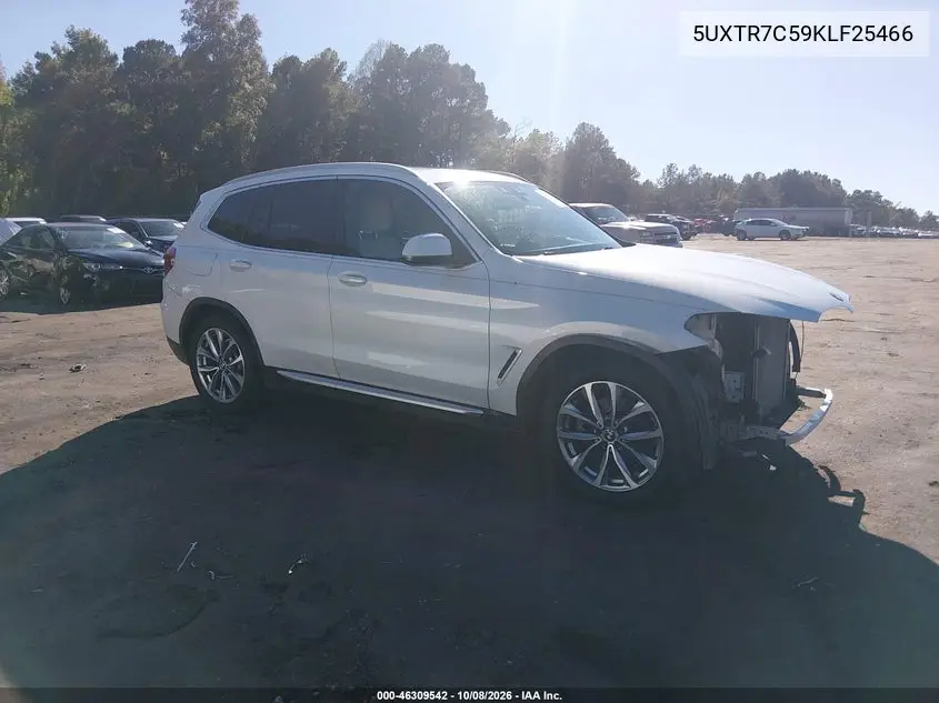 2019 BMW X3 Sdrive30I VIN 5UXTR7C59KLF25466 фото 2