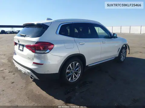 2019 BMW X3 Sdrive30I VIN 5UXTR7C59KLF25466 фото 5