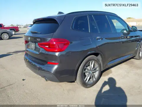 2019 BMW X3 Sdrive30I VIN 5UXTR7C51KLF29463 фото 5