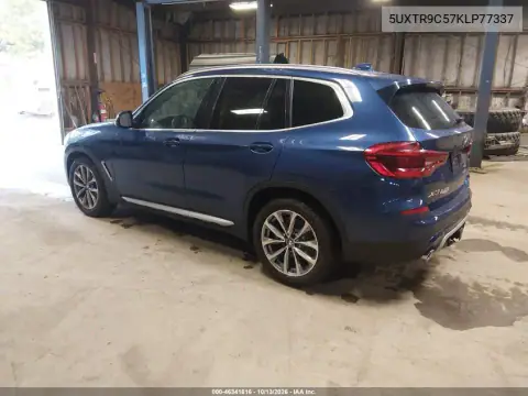 5UXTR9C57KLP77337 — 2019 BMW X3, фото 4 с аукциона IAAI, Передняя часть