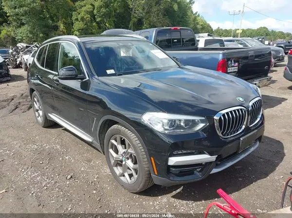 5UXTY5C09L9C93526 — 2020 BMW X3, Пресная вода (Fresh Water), фото до ремонта