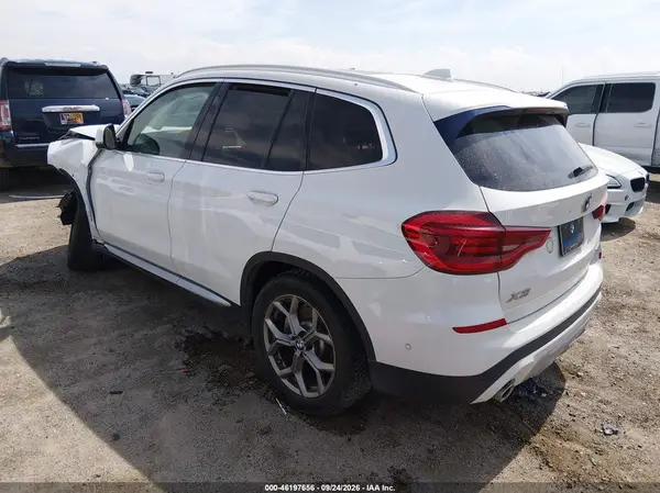 5UXTY5C05L9D10421 — 2020 BMW X3, фото 3 с аукциона IAAI, Передняя часть слева