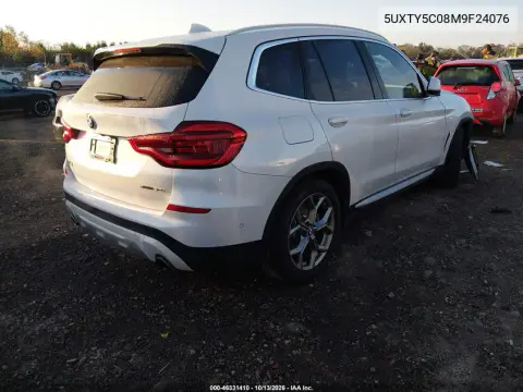 2021 BMW X3 xDrive30I VIN 5UXTY5C08M9F24076 фото 4