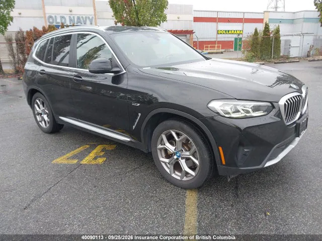 2022 BMW X3 VIN 5UX63DP03N9K90184 фото 1