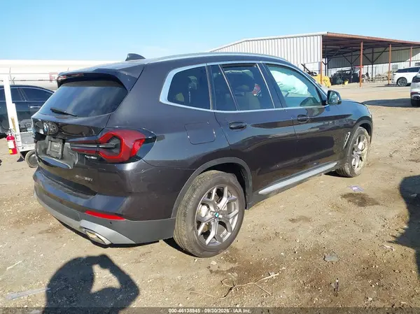 5UX43DP07N9L35179 — 2022 BMW X3, фото 4 с аукциона IAAI, Передняя часть слева