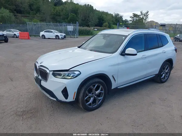 5UX53DP09N9L35320 — 2022 BMW X3, фото 2 с аукциона IAAI, LEFT & RIGHT SIDE