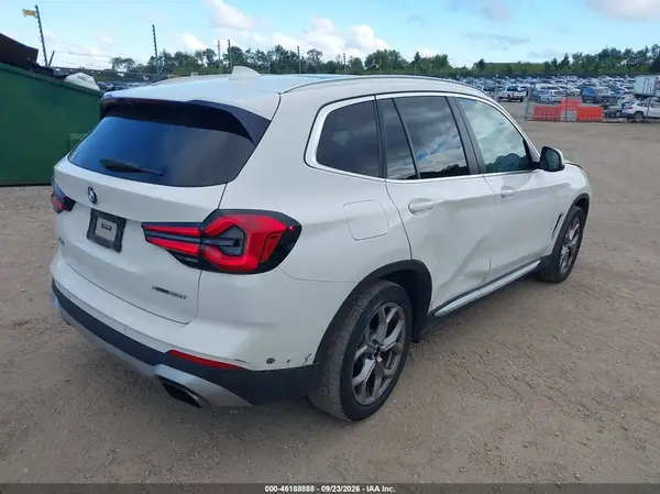 5UX53DP09N9L35320 — 2022 BMW X3, фото 4 с аукциона IAAI, LEFT & RIGHT SIDE