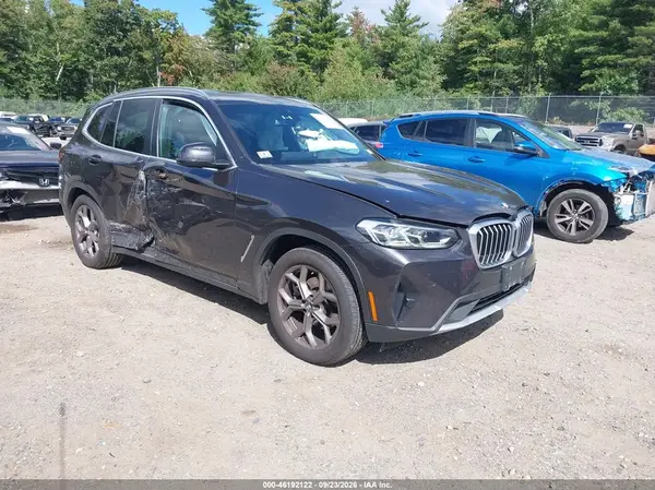 5UX53DP05N9K23601 — 2022 BMW X3, Правый бок (Right Side), фото до ремонта