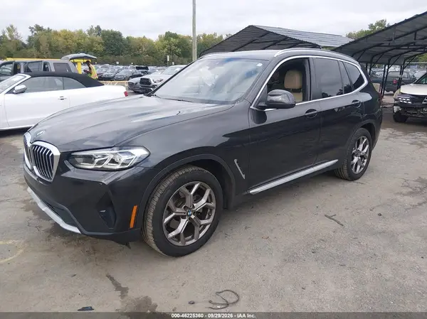 WBX57DP07NN177334 — 2022 BMW X3, фото 2 с аукциона IAAI, Пресная вода