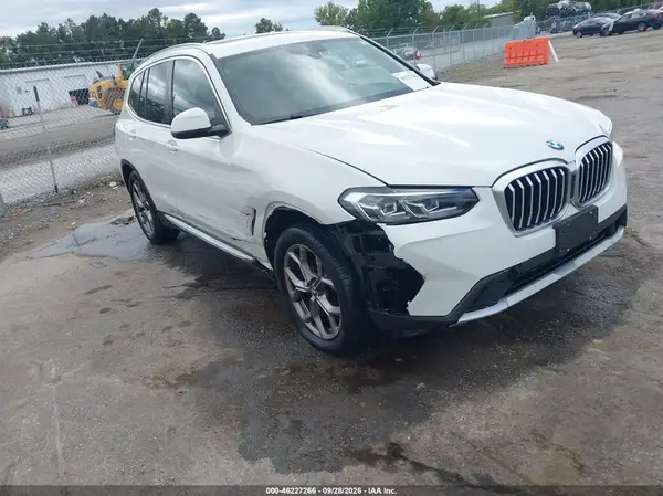 WBX57DP02NN169576 — 2022 BMW X3, Правый бок (Right Side), фото до ремонта