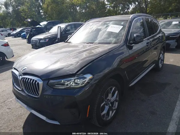 5UX43DP02P9N84024 — 2023 BMW X3, фото 2 с аукциона IAAI, Подтопление