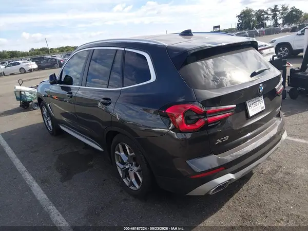 5UX43DP02P9N84024 — 2023 BMW X3, фото 3 с аукциона IAAI, Подтопление