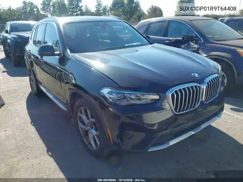5UX43DP01R9T64408 — 2024 BMW X3, Справа сзади, фото до ремонта