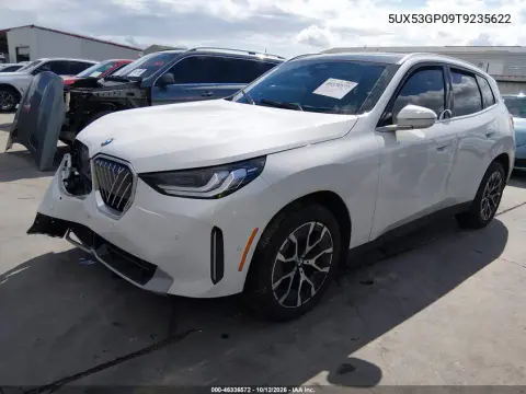 2026 BMW X3 30 xDrive VIN 5UX53GP09T9235622 фото 2