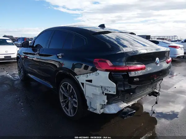 5UXUJ5C52KLJ63915 — 2019 BMW X4, фото 3 с аукциона IAAI, Задняя часть