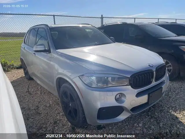 5UXKR0C53E0K44849 — 2014 BMW X5 35I, Задняя часть (Rear), фото до ремонта