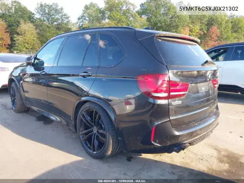 2018 BMW X5 M VIN 5YMKT6C5XJ0X21302 фото 3
