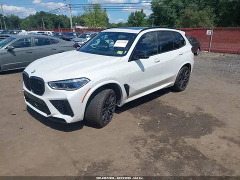 2021 BMW X5 M VIN 5YMJU0C07M9D80342 фото 2