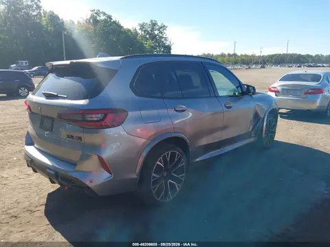 2022 BMW X5 M VIN 5YMJU0C06N9L68696 фото 4