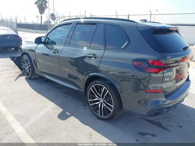 5UX33EU0XS9X27980 — 2025 BMW X5 M60I, фото 3 с аукциона IAAI 14.10.2026, Передняя часть