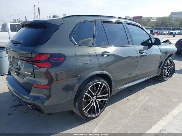 5UX33EU0XS9X27980 — 2025 BMW X5 M60I, фото 4 с аукциона IAAI 14.10.2026, Передняя часть