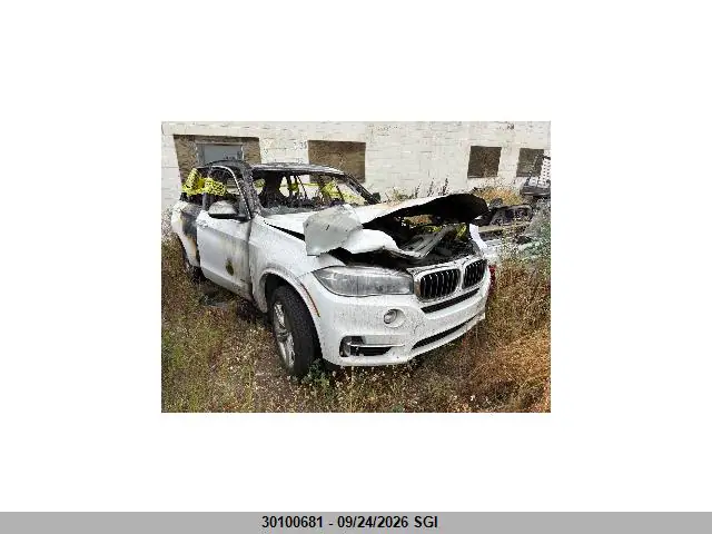 5UXKS4C55F0N10885 — 2015 BMW X5 XDRIVE35D, Полный пожар (Total Burn), фото до ремонта