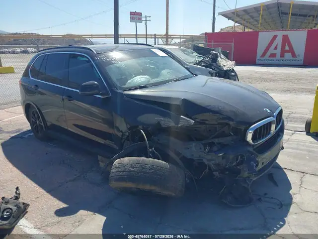 5UXKR0C52E0H20351 — 2014 BMW X5 XDRIVE35I, Передняя часть справа (Right Front), фото до ремонта