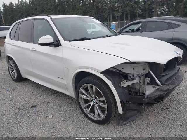 5UXKR0C31H0X77978 — 2017 BMW X5 XDRIVE35I, Передняя часть (Front End), фото до ремонта