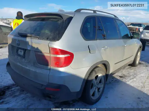 2007 BMW X5 3.0Si VIN 5UXFE43597L012231 фото 5
