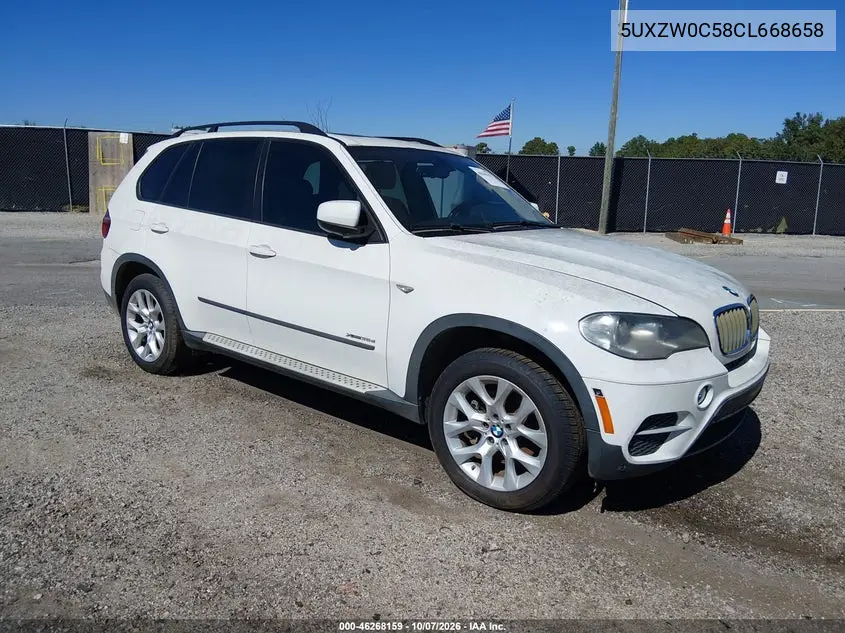 2012 BMW X5 xDrive35D VIN 5UXZW0C58CL668658 фото 1